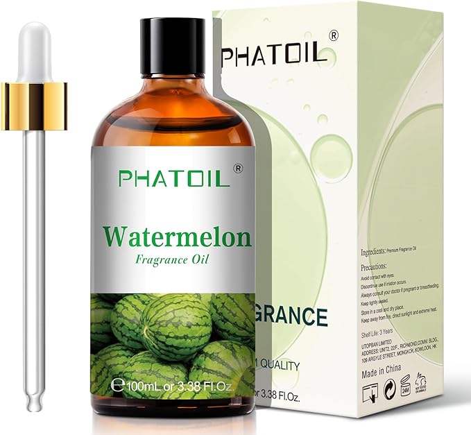 PHATOIL Watermelon Fragrance Oil for Diffuser Aromatherapy 3.38FL.OZ