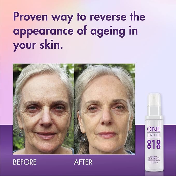 One Truth 818 Atomiser Spritz with TAM-818 | Telomerase Activation | Anti-Aging Face Mist