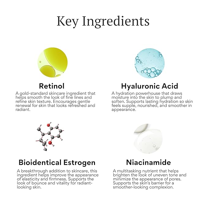 BIOBeauty Night Cream with Retinol, Restorative Anti-Aging Moisturizer