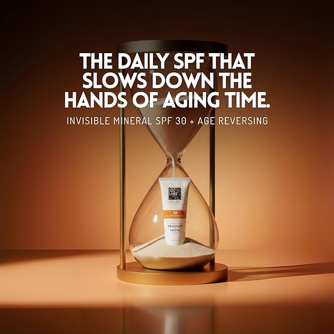SOL LABS Mineral Sunscreen SPF 30 Face & Body - Lightweight, Hydrating Daily Moisturizer - No White Cast - Anti-Aging Formula Niacinamide, Zinc Oxide - Reef Safe Korean Skin Care - Sunscreen Lotion