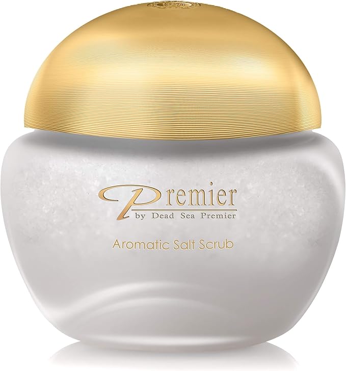 Premier Body Salt Scrub for Dry Skin - Aromatic 10.5 Oz