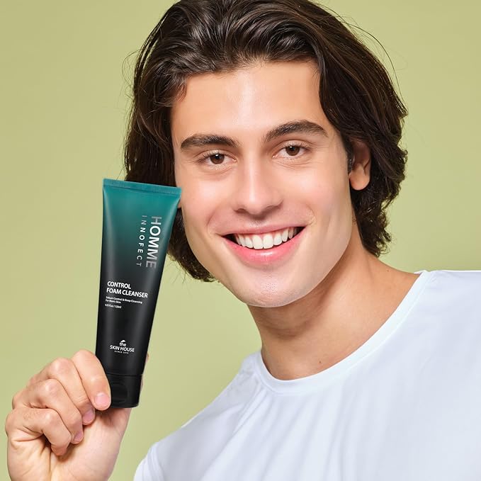 The Skin House Homme Innofect Korean Face Wash, 4.05 fl.oz