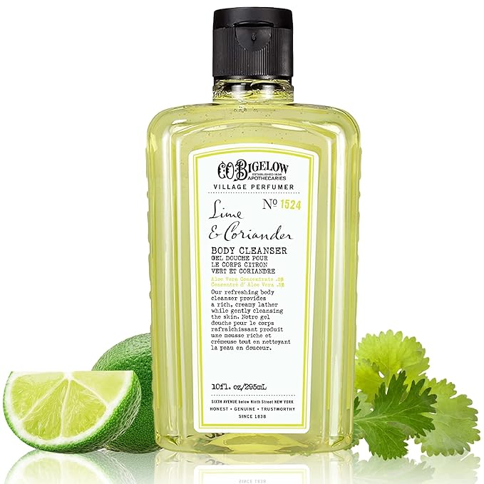 C.O. Bigelow Lime Coriander Body Wash, 10 fl oz