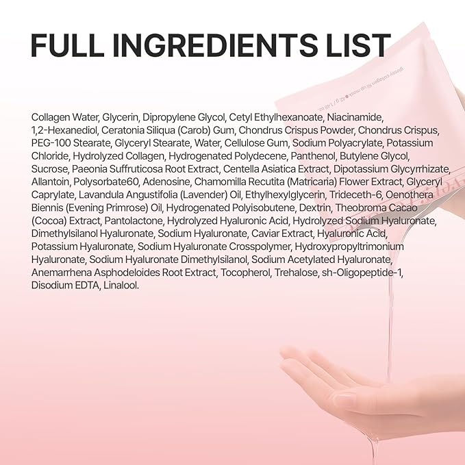 every routine Glossy Collagen Fill Up Mask Hydrating Hydrogel 1.48oz X 4ea
