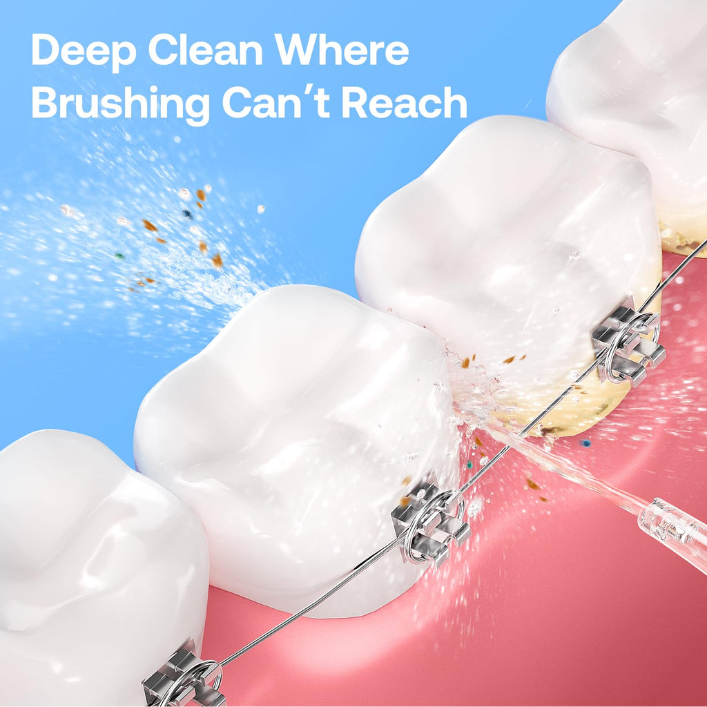 Bitvae Water Dental Flosser for Teeth, Cordless Water Teeth Cleaner Picks