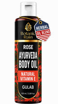 Vanilla Ayurveda Body Oil After Shower for Dry Skin, Moisturizer 3.38 Oz