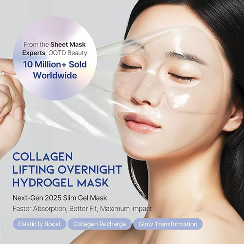 #OOTD Collagen Lifting Hydrogel Sheet Mask(5-Pack) | Korean Skincare