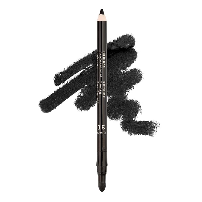 Radiant Professional Waterproof Eyeliner Pencil, 30 Smoky Black