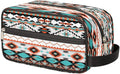 Pardick Aztec Ethnic Aztec Geometric Travel Toiletry Bag for Women Men Organizer Cosmetic Makeup Bag Waterproof Lightweight Shaving Bag Dopp Kit Large Capacity for Toiletries and Shaving Accessories