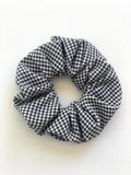 ClassExceed School Uniform Plaid, Plaid Scrunchie, Back to school, handmade school uniform hair accessories (Houndstooth)