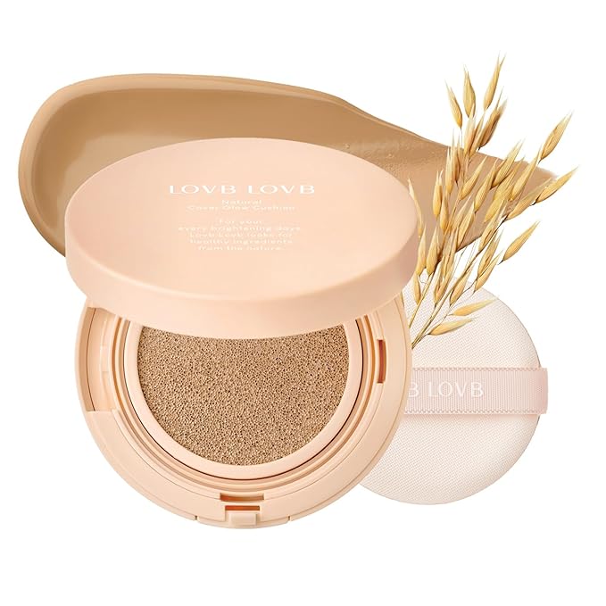 LOVB LOVB Natural Cover Glow Cushion Foundation 25N Mocha Beige