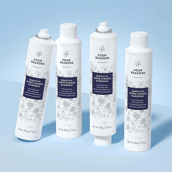 No nothing Super Strong Hairspray - Fragrance Free, 7.5 oz