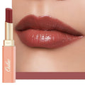 Oulac Moisturizing Lipstick for Women, Red Lipsticks Hydrating, Glass Shine Tinted Lip Balm, Hydrated Juicy and Moisture Lip Color for Dry, Cracked and Chapped Lips, Vegan Lipstick G02