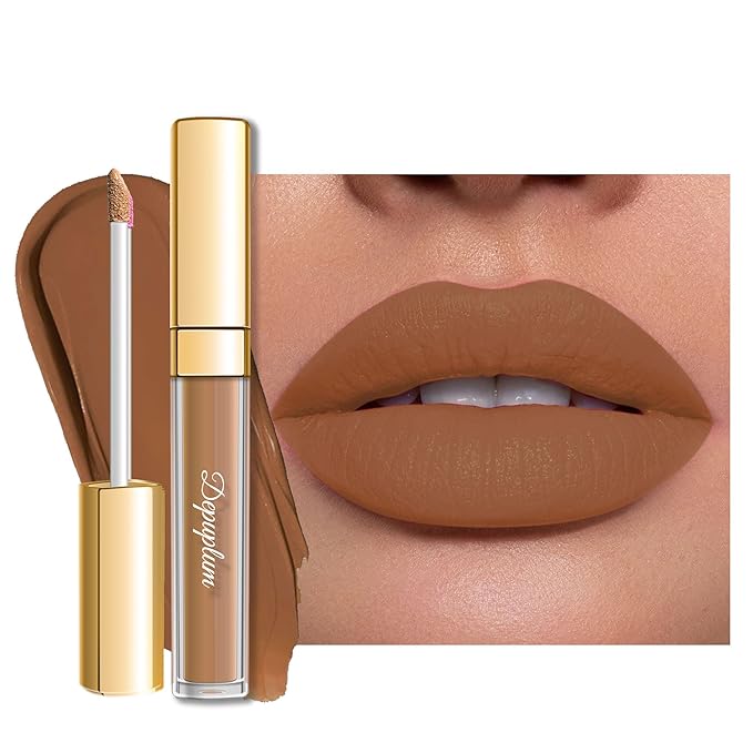Depuplum Brown Lipstick Matte for Women Color Stay Long Lasting Lipsticks