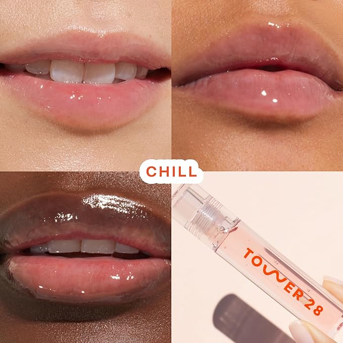 Tower 28 ShineOn Lip Gloss Jelly, Chill (0.13 oz)