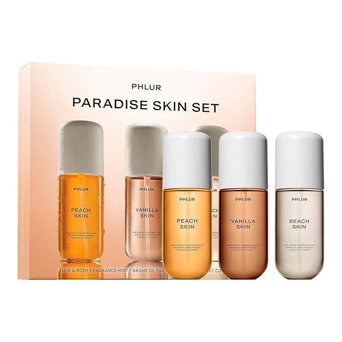 PHLUR Paradise Skin Hair and Body Mist Set ($78 Value)