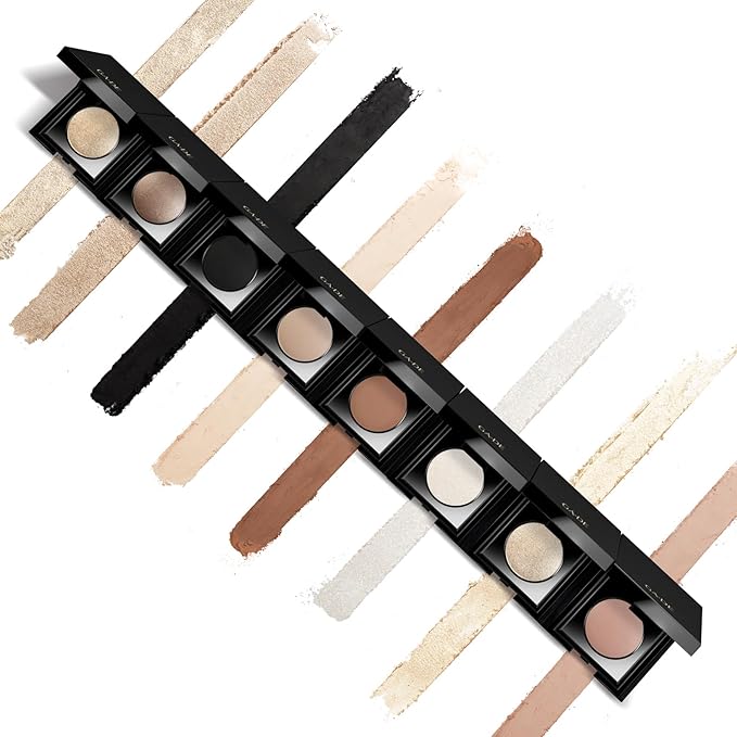 Velveteen Metallic Eyeshadow Mono, 235 - Pearl Infused, Shimmer Eye Makeup - Silky-Soft, Densely Pigmented, Seamless Blend - 0.105 oz