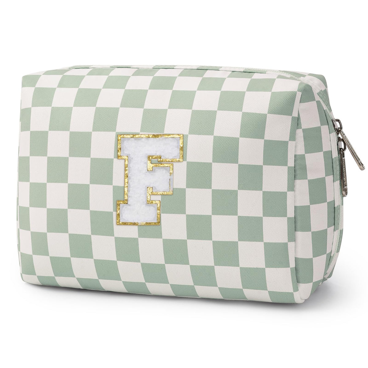 Narwey Initial Makeup Bag, Birthday Gifts for Teen Girls kids Tween Women