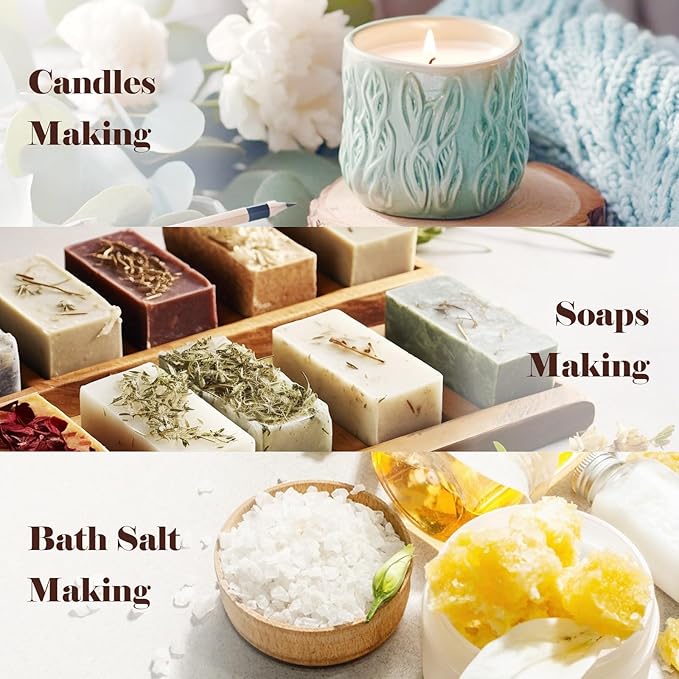 AmaKane Home Fragrance Oils Set, Essential Oils for Diffusers for Home, Fragrance Oil for Candle Making, Soap Making Scents, Diffuser Oil Scents 6x10ml