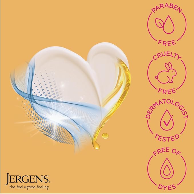 Jergens Skin Firming Body Lotion with Collagen & Elastin, 16.8 fl oz, 3pk