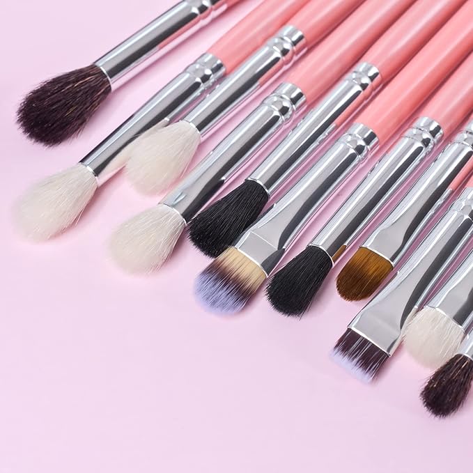 Bueart Design 26Pcs Professiona Makeup Brushes Set Real Natural Goat Hair