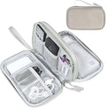 FYY Electronic Organizer, Travel Tech Pouch Bag, Cable Organizer Khaki
