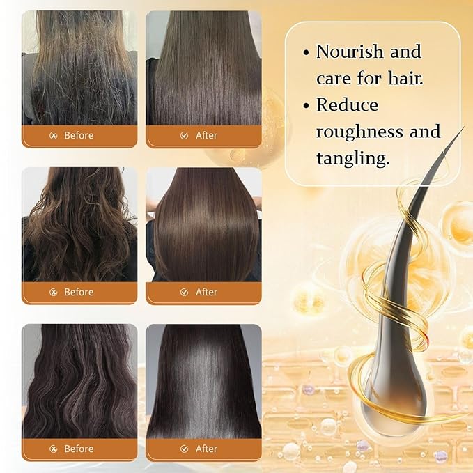 OBRVE Amino Acid Essence Luxury Nourishing Hair Protein Cream, Amino Acid Essence Hair Protein Cream, Birds Nest Amino Acid Hair Care, Amino Acid Hair Repair Cream for Dry Hair