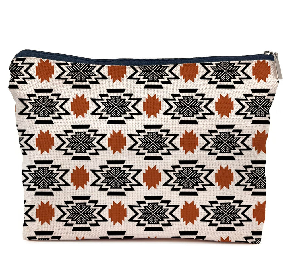 IWXYI Western Makeup Bags With Zipper - Travel Toiletry Gifts For Women