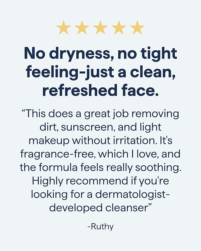 Remedy Gel-to-Foam Cleanser | Gentle Exfoliating Face Wash | Salicylic Acid, Ceramides and Green Tea | Fragrance Free | Eczema Seal Certified | Acne Prone Skin | By Dermatologist Dr Shah | 5 fl. Oz