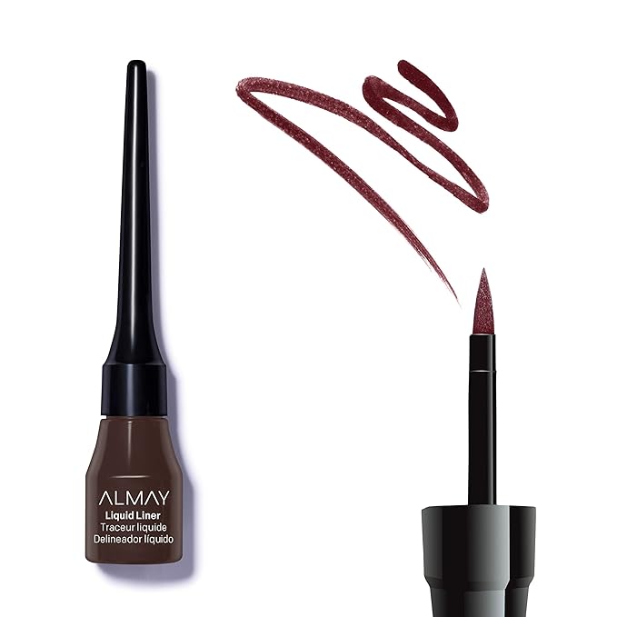 Almay Precision Tip Liquid Eyeliner, 222 Brown, 1 Count