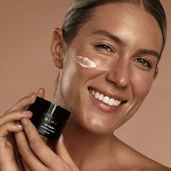 DIME Beauty TBT Cream - Anti-Wrinkle Night Cream with Bakuchiol Retinol Alternative for Fine Lines, Firming and Smoothing Face Moisturizer, Vegan, Cruelty-Free, 1.7 oz / 50 ml
