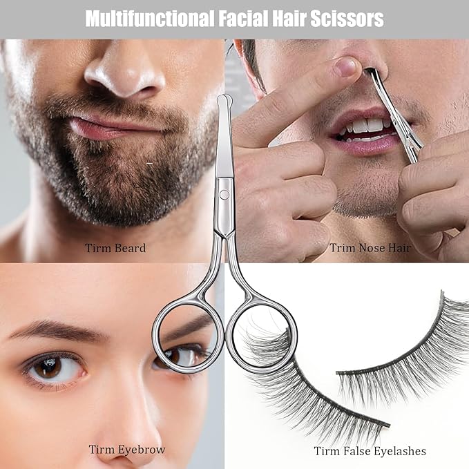Fcysy Professional Barber Scissors Kit - Thinning Shears for Hair Cutting, Blending & Trimming, Wig Styling Scissors, Barber Accessories
