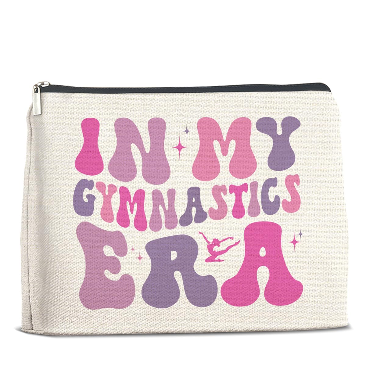 UPNEGE Gymnastics Gifts Funny Gymnast Makeup Bag for Women