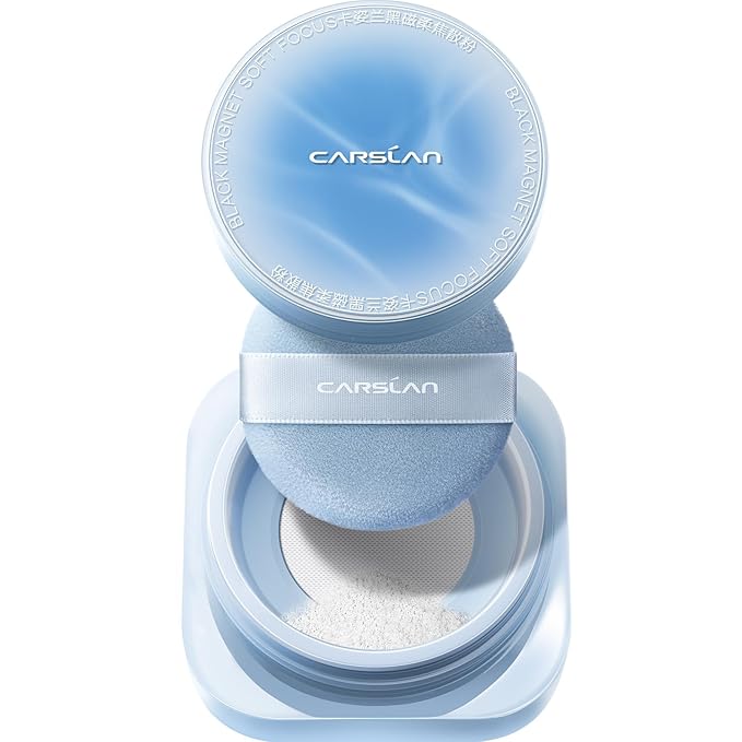 CARSLAN 2.0 Black Magnet Soft Focus Make Up Powder, Cool Version