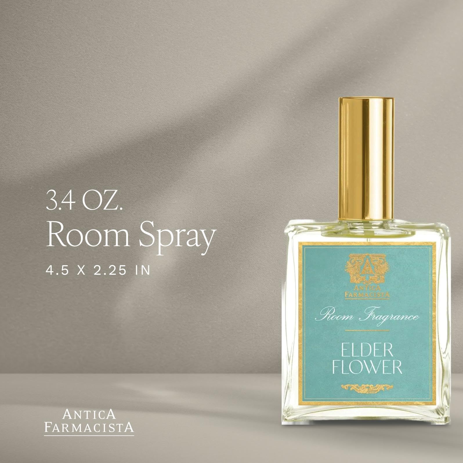 Antica Farmacista Room Spray - Elegant House Spray - Long-Lasting, Room Fragrance - Luxury Gift for Housewarming - Elderflower, 3.4 fl oz