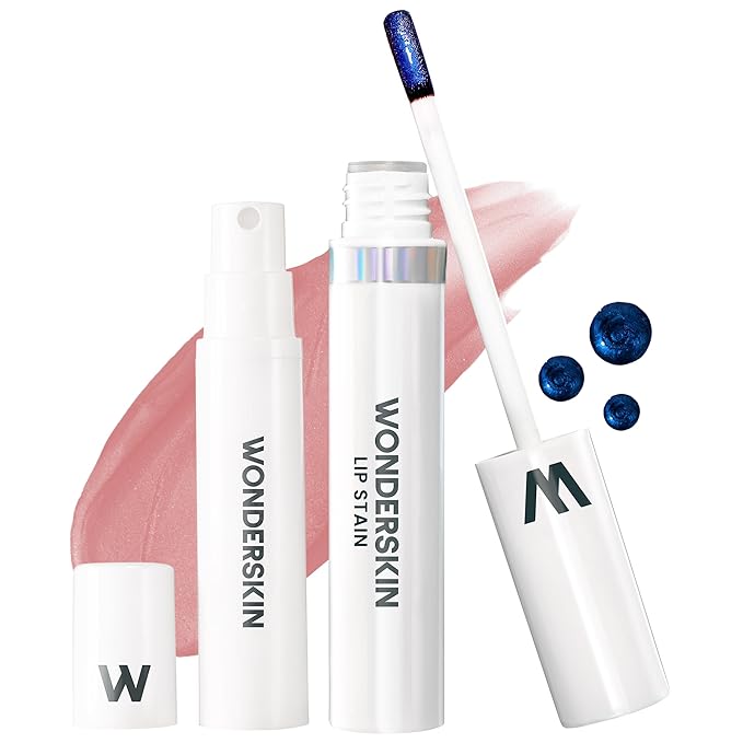 Wonderskin Lip Stain Kit – Long Lasting, Waterproof, Lip Tint Peel Off