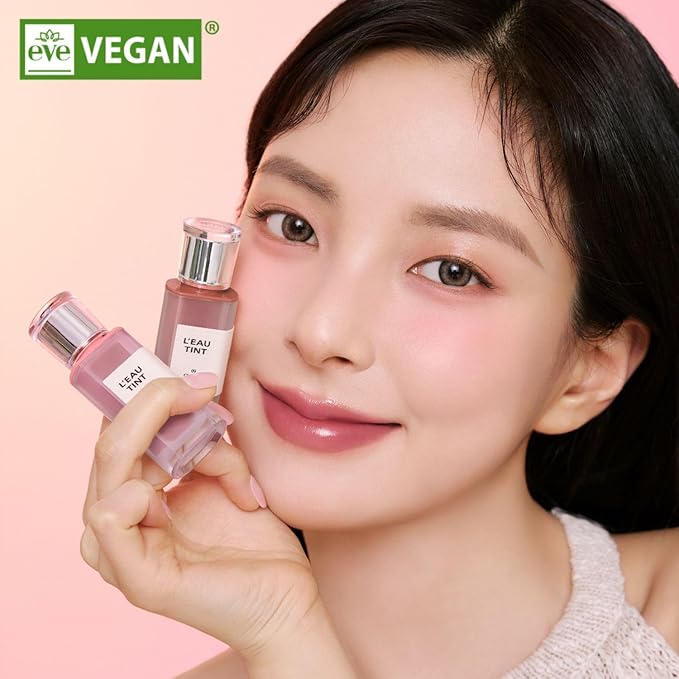 BBIA L’EAU Tint – Glossy & Glow Lip Stain Watery Lip Tint Non-Sticky High Shine Finish Long-lasting Moisturizing Lightweight Natural Daily Use Vegan Korean Makeup (08 SWEET L'EAU)