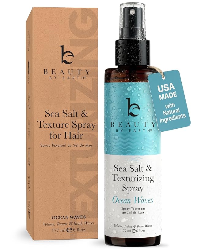 Sea Salt Spray - Aloe-Enhanced Texture Spray, Beach Waves without Dryness