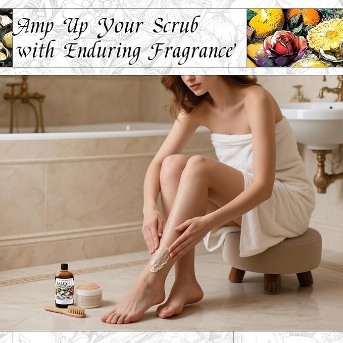 HIQILI Tobacco Vanilla Fragrance Oil for Diffuser & DIY Soap Making Scent