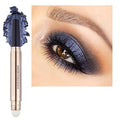 TWLBXMG Eyeshadow Stick Eye Makeup Cream Smooth Shimmer Eyeshadow Pencil Primer Glitter Eyeliner Hypoallergenic Waterproof Long Lasting navy blue # 12
