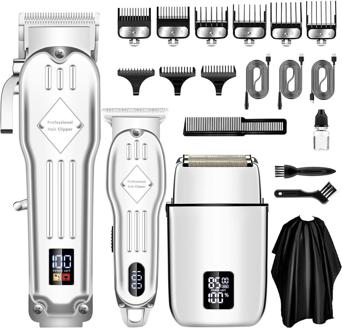 SUNNOW Hair Clippers Professional for Men, Close Shaving, Waterproof