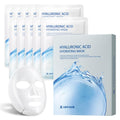 JAYJUN Hyaluronic Acid Hydrating Mask (10 Sheets) - 8-Layer Moisture Technology for Deep Hydration & Revitalization