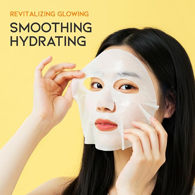 #OOTD Vitamin C Radiance Hydrating Sheet Mask(10-Pack) | Korean Skincare