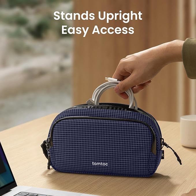 tomtoc Electronic Organizer Travel Case Performance, Dual Compartment Bag