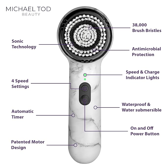 Michael Todd Beauty Soniclear Face Brush 2026 Allure Readers Choice Winner