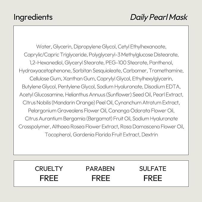 LAPCOS K Beauty Pearl Sheet - Revitalizing Face Mask (Pack of 5)