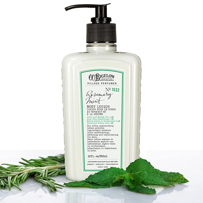 C.O. Bigelow Rosemary Mint Body Lotion, 10 fl oz