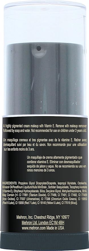 Mehron Makeup CreamBlend Stick - MEDIUM DARK 0, Cream Foundation