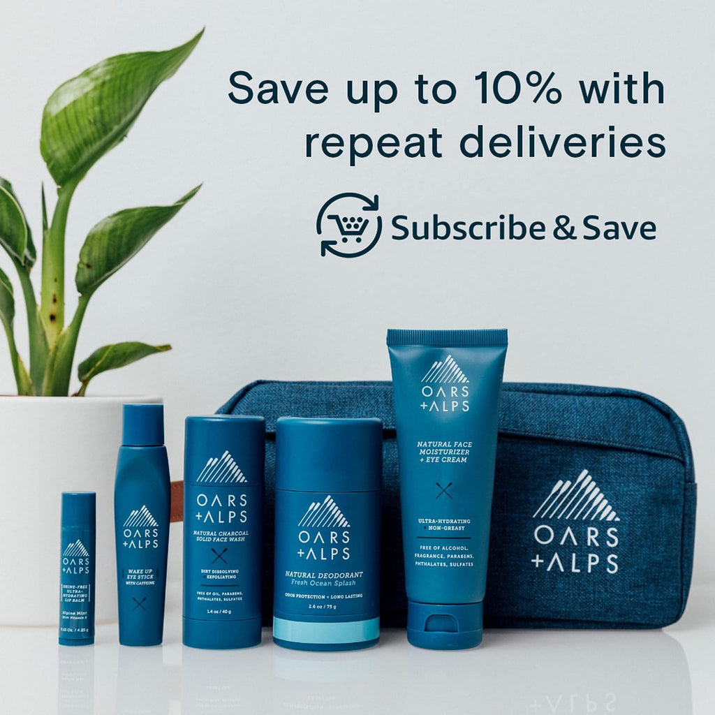 Oars + Alps Mens Body & Face Wash, Moisturizing Body Wash, 1pk, 13.5 Fl Oz