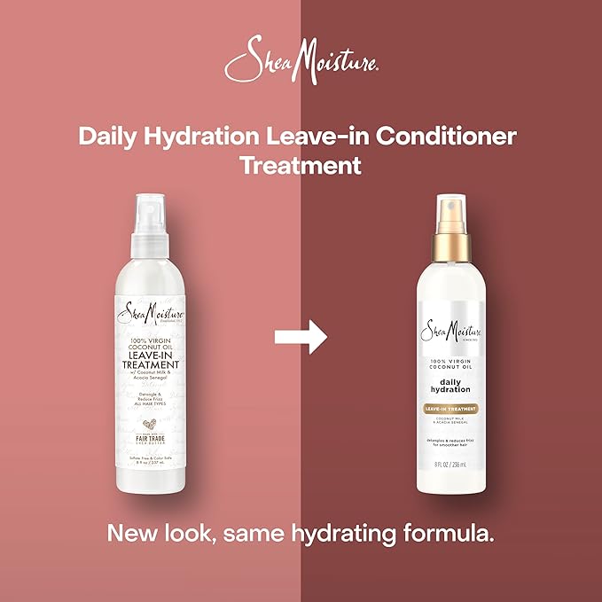 Shea Moisture 100% Virgin Coconut Oil Leave-in Treatment, 8 Ounce